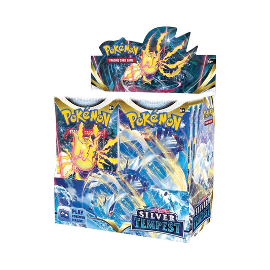 Pokémon Sword & Shield-Silver Tempest Booster Box