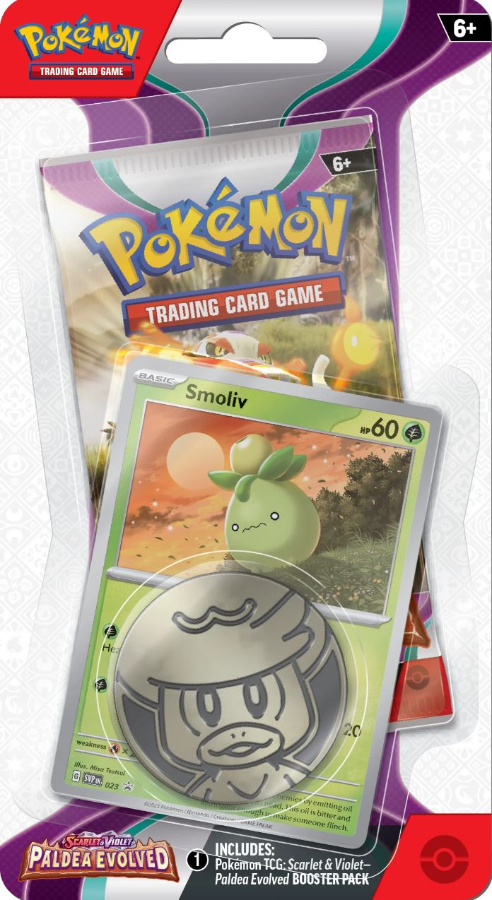 Pokémon TCG Paldea Evolved Checklane Blister