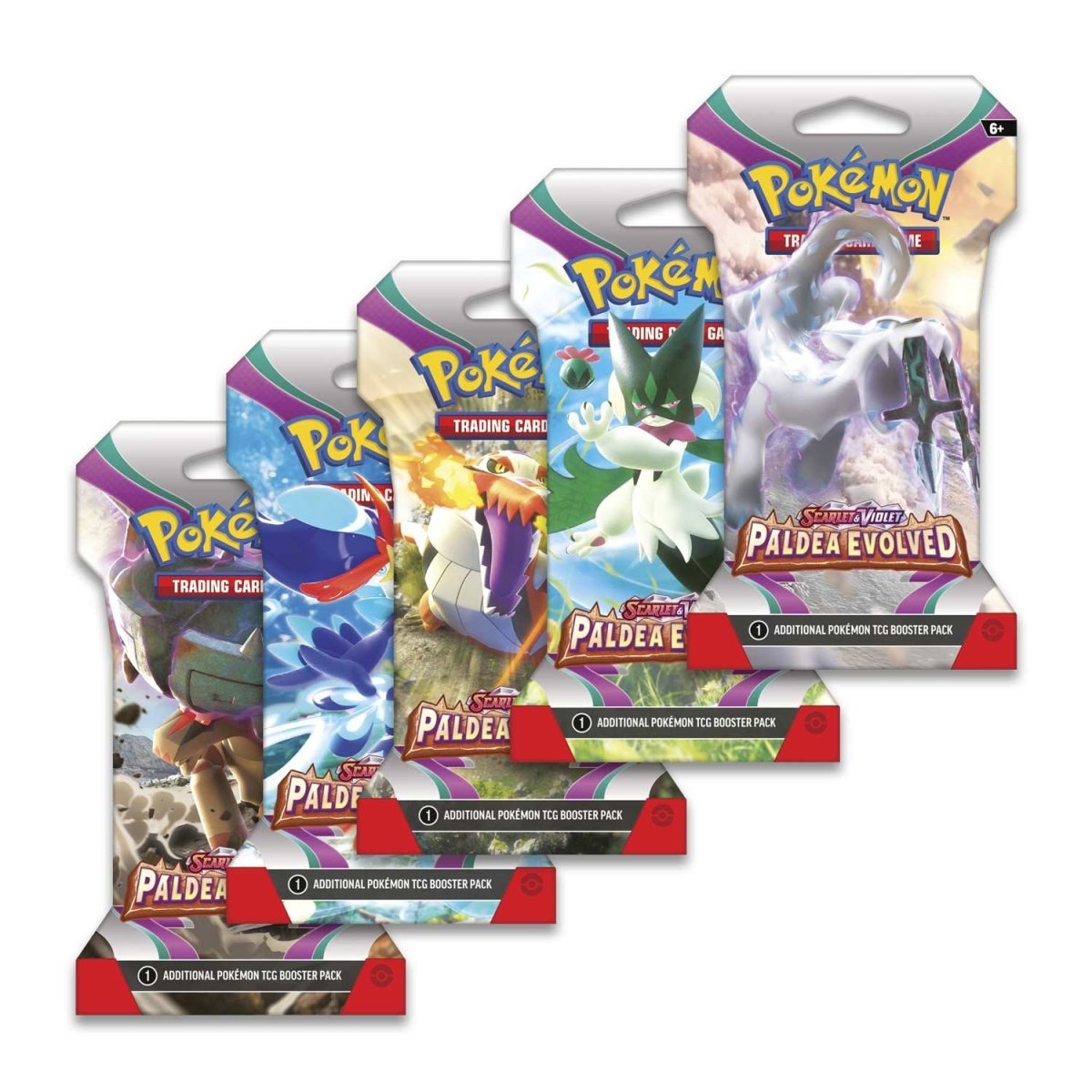 Pokemon TCG Paldea Evolved Sleeve Booster pack