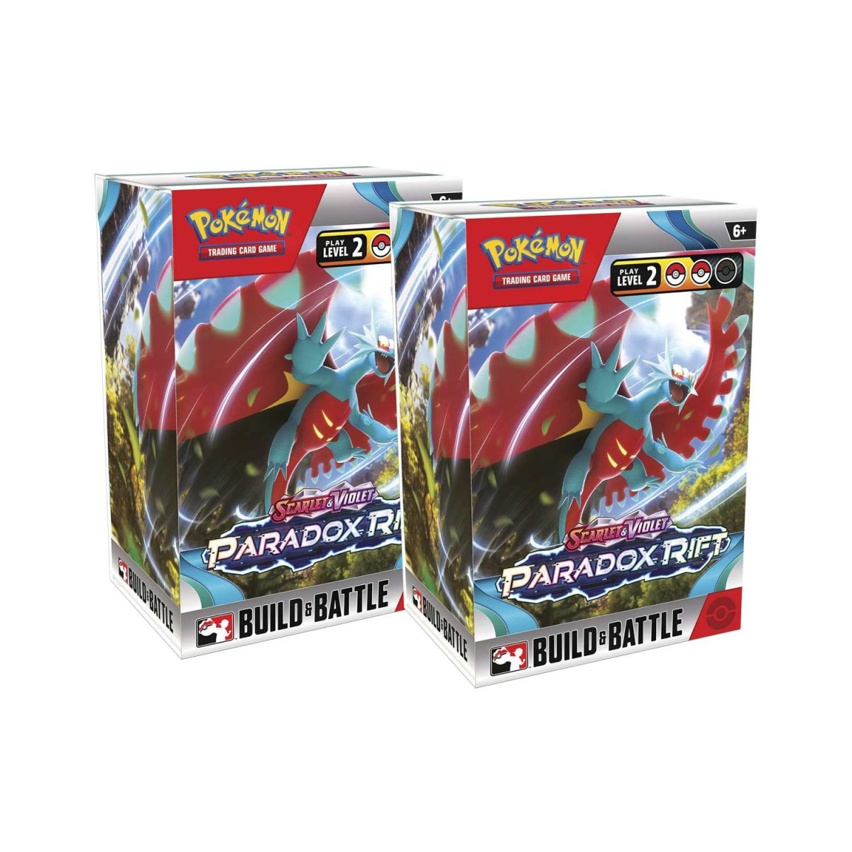 Pokémon TCG Scarlet & Violet-Paradox Rift Build & Battle Box