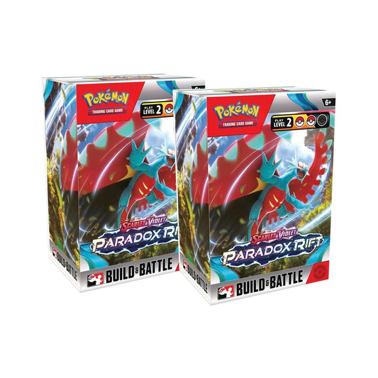 Pokémon TCG Scarlet & Violet-Paradox Rift Build & Battle Box