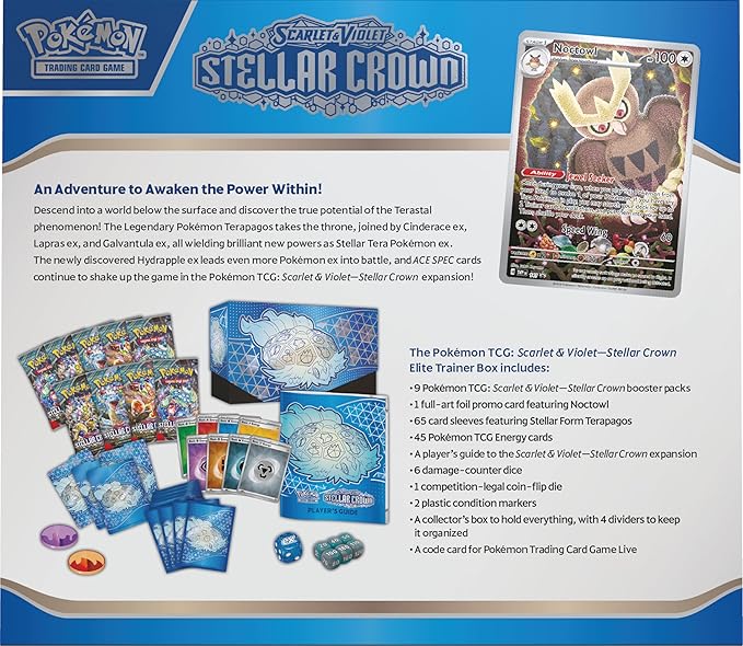 Pokemon TCG Stella Crown Elite Trainer Box (ETB)