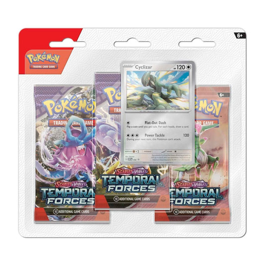 Pokémon TCG Temporal Forces 3 Booster Packs Blister